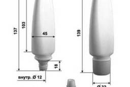 Туба 30 и 75мл и 100мл с дозатором-пробка и крышкой