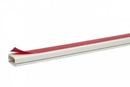 Ultra White Mini-channel 20X10 PVC R9010 self-adhesive ;. ..