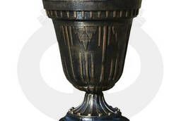 Cast-iron urn Maple