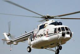 Mi-171 helicopter after KVR