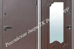 Входная дверь Ампир Венге с зеркалом