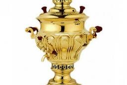 Samovar with wood and coal S. Momtaz  3 (5, 5 l., brass)