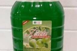 Liquid soap Green apple 5kg trade mark SHINE LINE