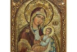 Живописная икона Образ Божией Матери Утоли моя печали. ..