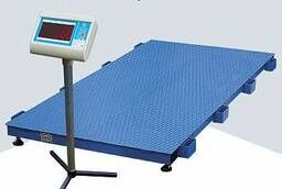 Livestock scales. Platform scales for weighing animals