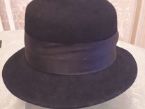 Шляпа фетровая женская черная