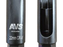 Головка для датчика кислорода 3/8DR 22мм AVS