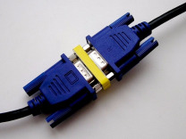 VGA соединитель - переходник для кабеля