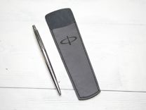 Чехол для ручки Паркер из натуральной кожи