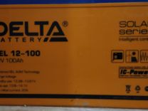 Аккумуляторная батарея для ибп Delta GEL 12-100 12