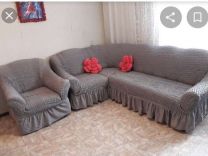 Чехлы для мебели диван угловой+ кресло