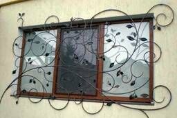 Decorative grilles for windows, fireplaces