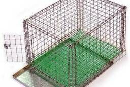 Collapsible cage for chickens and quails