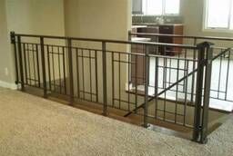 Forged stair railings