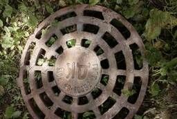 Pig-iron sewer drainage hatch GOST bu