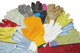 Selling construction work gloves