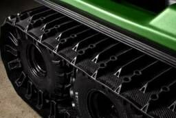 Rubber tracks for all-terrain vehicles