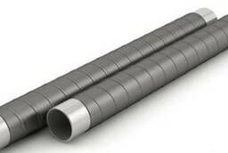 Steel pipe in VUS insulation