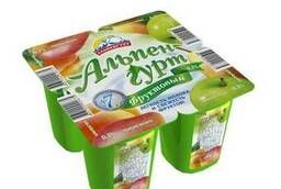 Йогурт Альпенгурт 0, 1% земл-ябл-груша