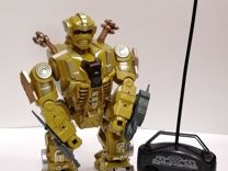 Игрушка, Робот радиоуправляемый Боец, новый
