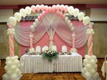 Оформление Свадебных вечеров воздушными шарами
