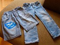 Брюки и шорты из джинсовой ткани детские