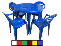 Кресло и стол пластиковое стул пластмассовый