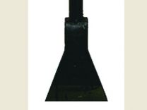 Ледоруб-скребок Б-3, кованный, металлический черен