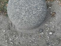 Камень барьерный, бетонный шар, сфера