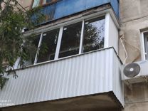 Остекление лоджий и балконов алюминием