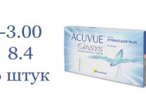 Контактные линзы Acuvue Oasys -3.00 (8.4)