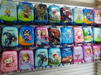 Детские чемоданы с популярными мультгероями