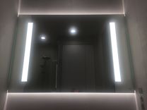 Зеркало с подсветкой, для ванной комнаты 800*600