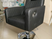 Кресло мужское парикмахерское с термостежкой
