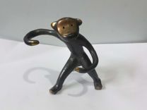 Фигурка обезьянка (мартышка) СССР, цветной сплав