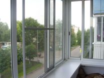 Алюминиевые окна/остекление балкона