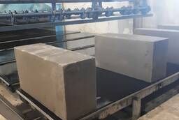 Gas blocks of non-autoclave hardening