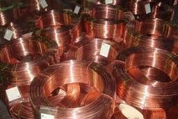 Copper wire in assortment