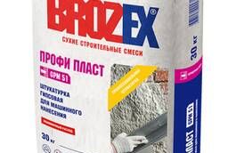 Штукатурка гипсовая Брозекс Brozex профи пласт gpm 51 в Уфе
