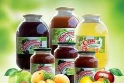 Juices and nectars of Belarusian production