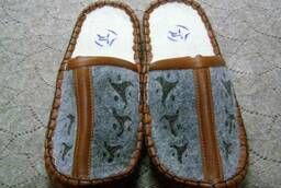 Felt slippers, Mongolia