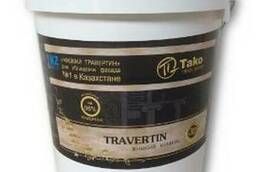 Liquid traventine - facade plaster of natural stone