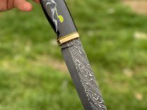 Авторский охотничий коллекционный нож кизляр