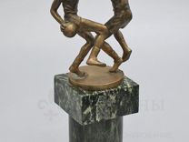 Бронзовая статуэтка «Баскетболисты» СССР, 1980-е г