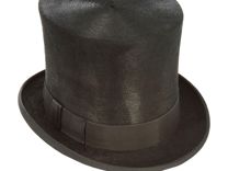 Шляпа цилиндр мужской женский