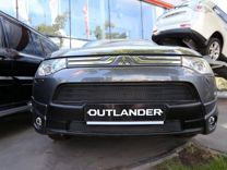 Сетка на бампер Mitsubishi Outlander III 2012-2015