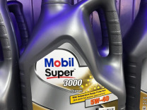 Моторное масло Mobil super 3000 diesel 5W-40 4л