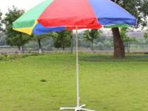 Зонт садовый пляжный разноцветный 2,2 М