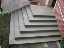 Лестница, лестница бетонная, уличная, крыльцо