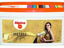 Краска декор Alpina Effekt Metall Silber серебро